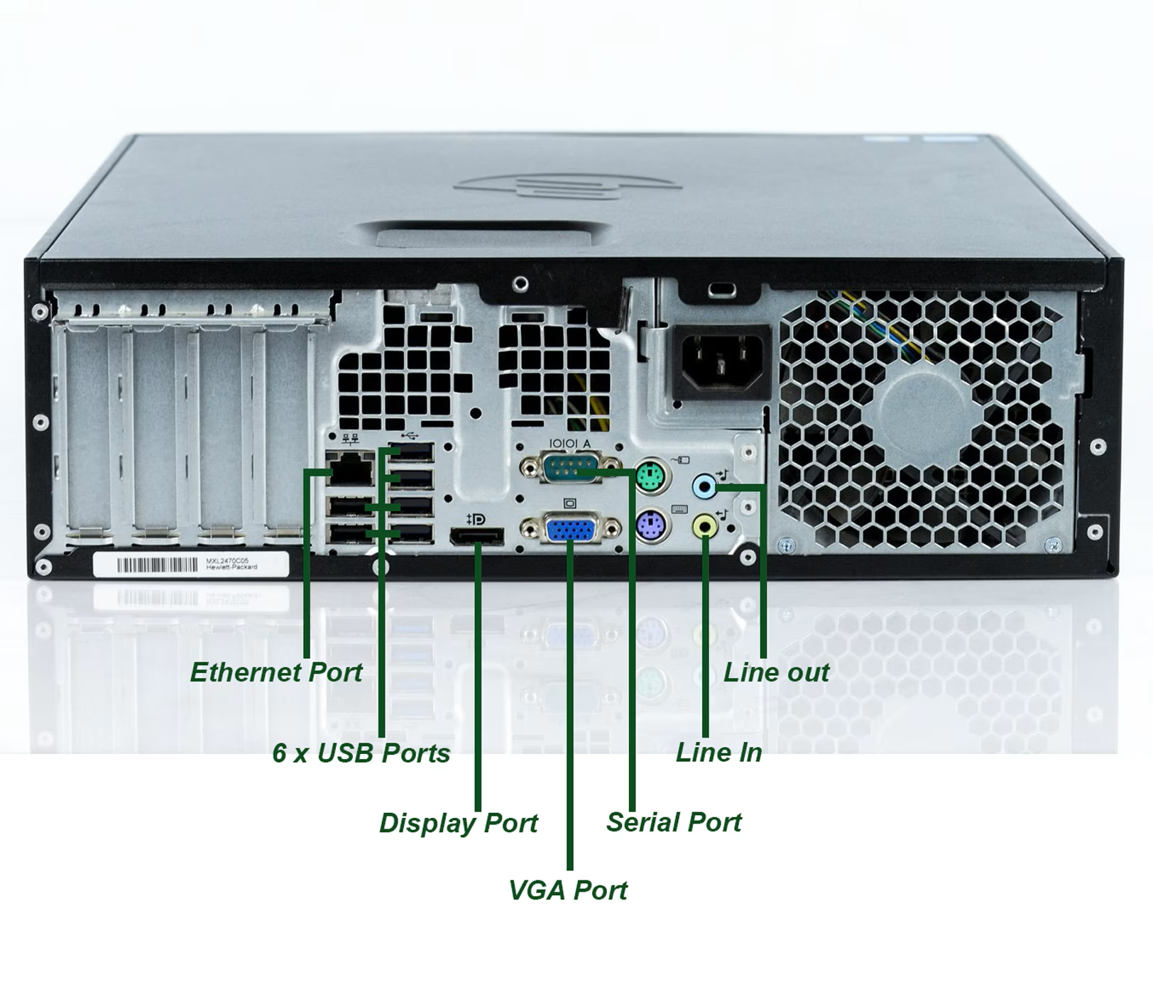 A283 HP 6200  I5 8GB 256SSD